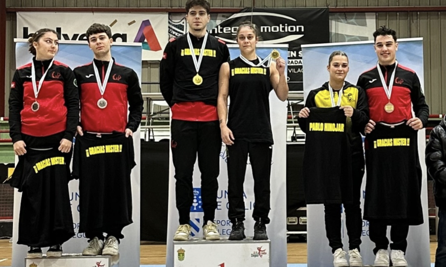 Gran participación no Campionato galego de ximnasia celebrado na Estrada